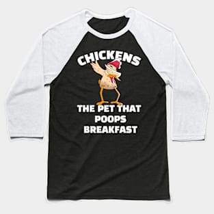 Chickens Breakfast Chicken lover Egg Baseball T-Shirt